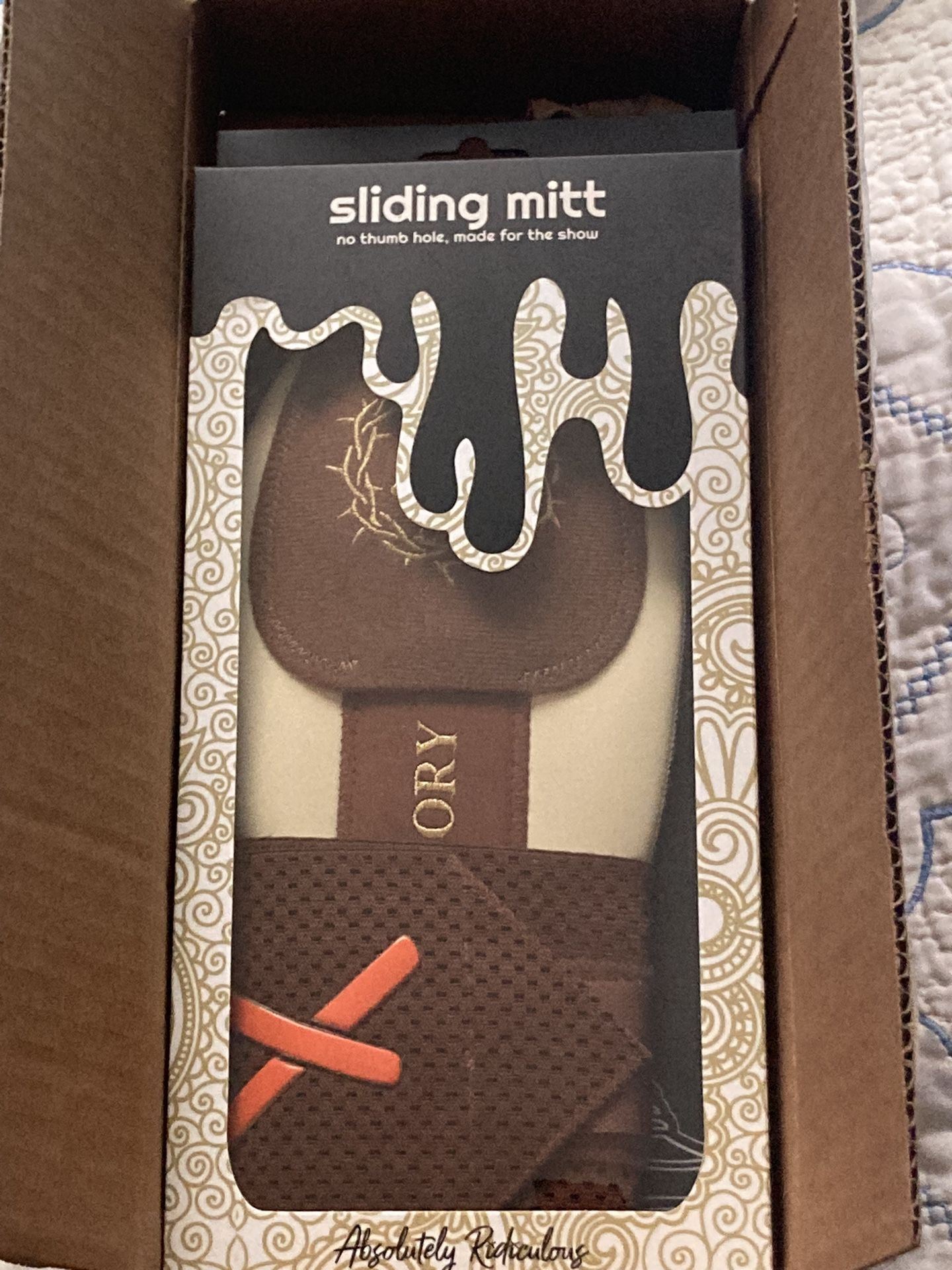 Absolutely Ridiculous Bible Sliding Mitt