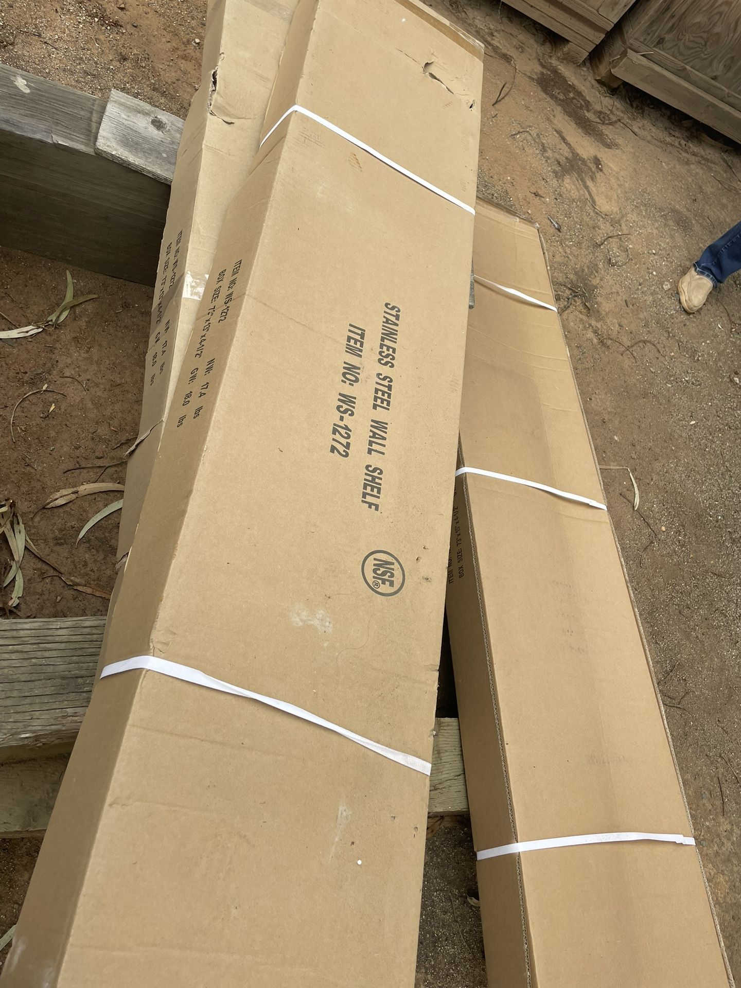 6’ Stainless Steel Shelf - New In Box