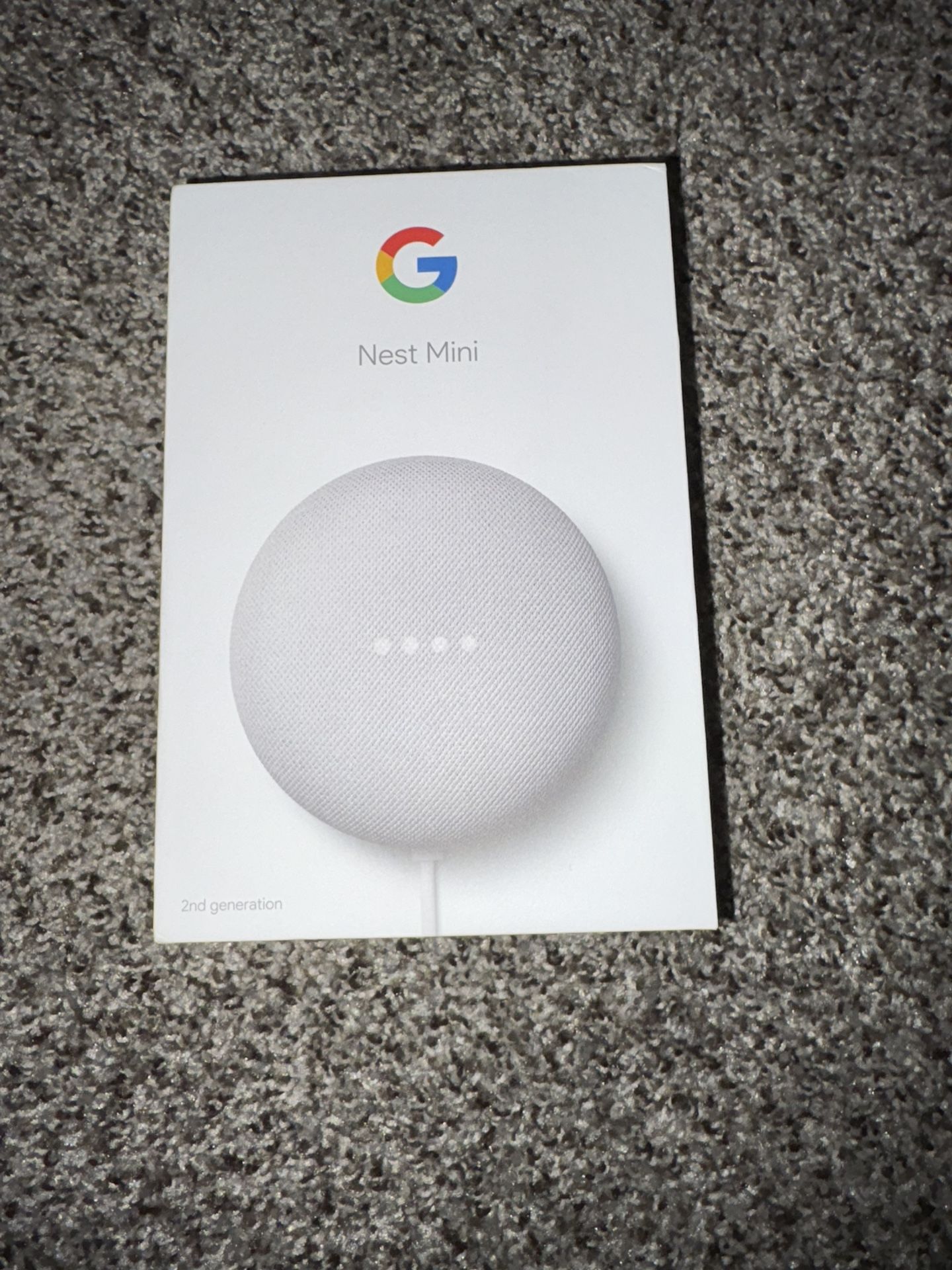 Google Nest Mini 2nd Generation 
