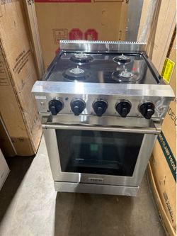 24” new Thor stainless steel gas stove