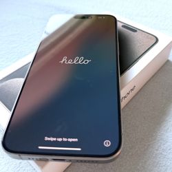 iPhone 15 Pro Max 1T —Unlocked