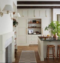 Loloi Chris Loves Julia x Bradley Collection, Ivory & Grey, 2'-3" x 3'-9" Accent Rug – Classic Striped Area Rugs for Living Room, Bedroom, Entryway & 