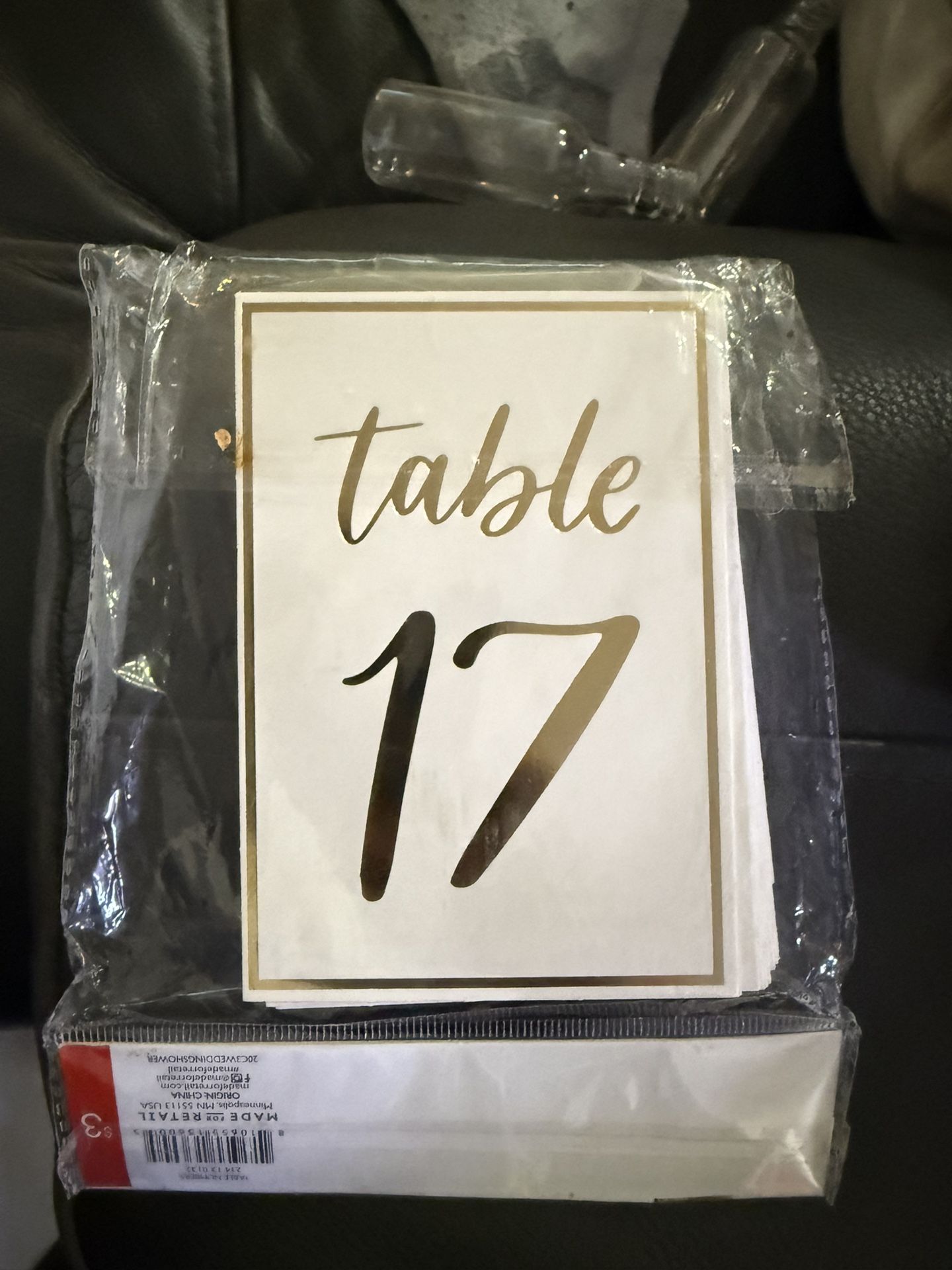 Event Envelope Holder Small Chest