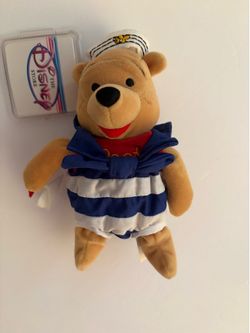 Winnie the Pooh Sailor plush bean bag