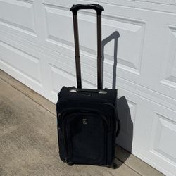 Carry On Luggage 4 Wheel Rolling Suitcase Bag