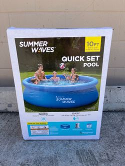 Summer Waves 10’ X 30” Quick Set Pool