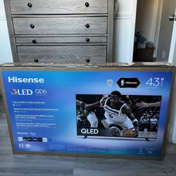 Hisense 43" Class - QD6 Series - 4K QLED Smart TV