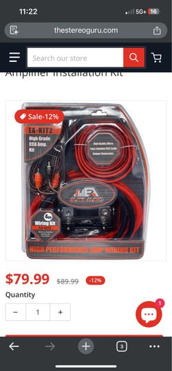4ga wiring Kit