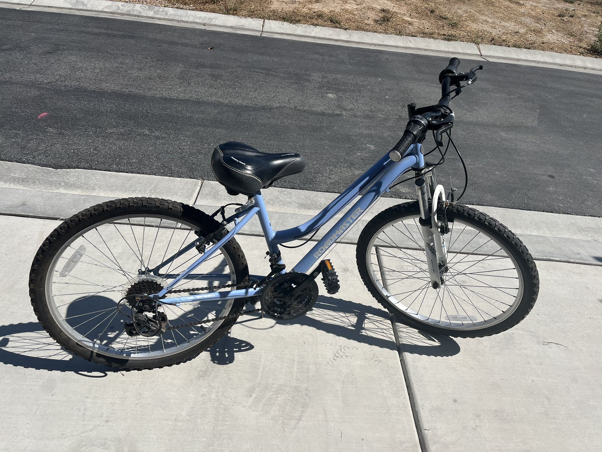 Roadmaster 24" Granite Peak Girls Mountain Bike, Light Blue