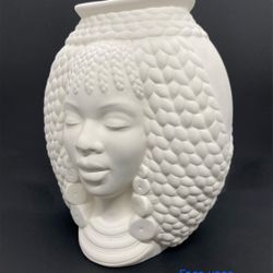 Ready to Paint Ceramic Vase