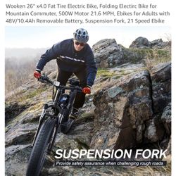 E-bike In Excellent Condition!  Price Reduced!