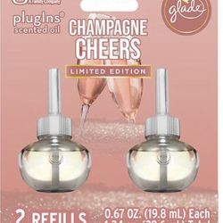 Glade Champagne Cheers 2pk Refill 