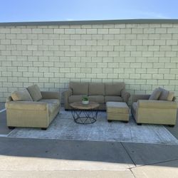 *Free Delivery* Living Spaces Couch Sofa Loveseat Chair Ottoman