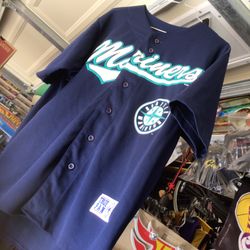 Mariners Baseball Jersey Size Mens M