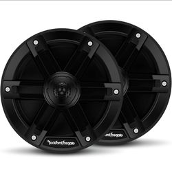 Rockford Fosgate M0-65B 6.5" Coaxial Full Range Speakers - Black (Pair)