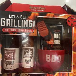 Sebastian Spice BBQ Grill Box Set, New