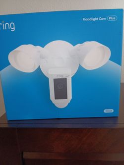 Ring floodlight Cam PLUS