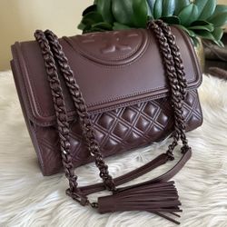 Tory Burch Convertible Wine Crossbody