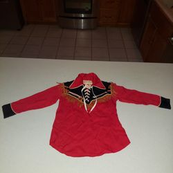 EXTREMELY RARE VINTAGE YOUTH SIZE 6 1950'S DALE EVANS J BAR SHIRT MADE IN CALIFORNIA 