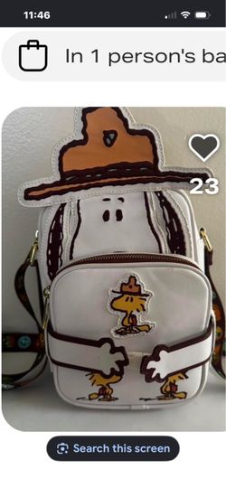 Peanuts Woodstock Crossbody Mini Bag