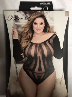 Fishnet body suit from killer legs