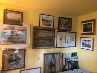 Estate full of art and antiques for sale