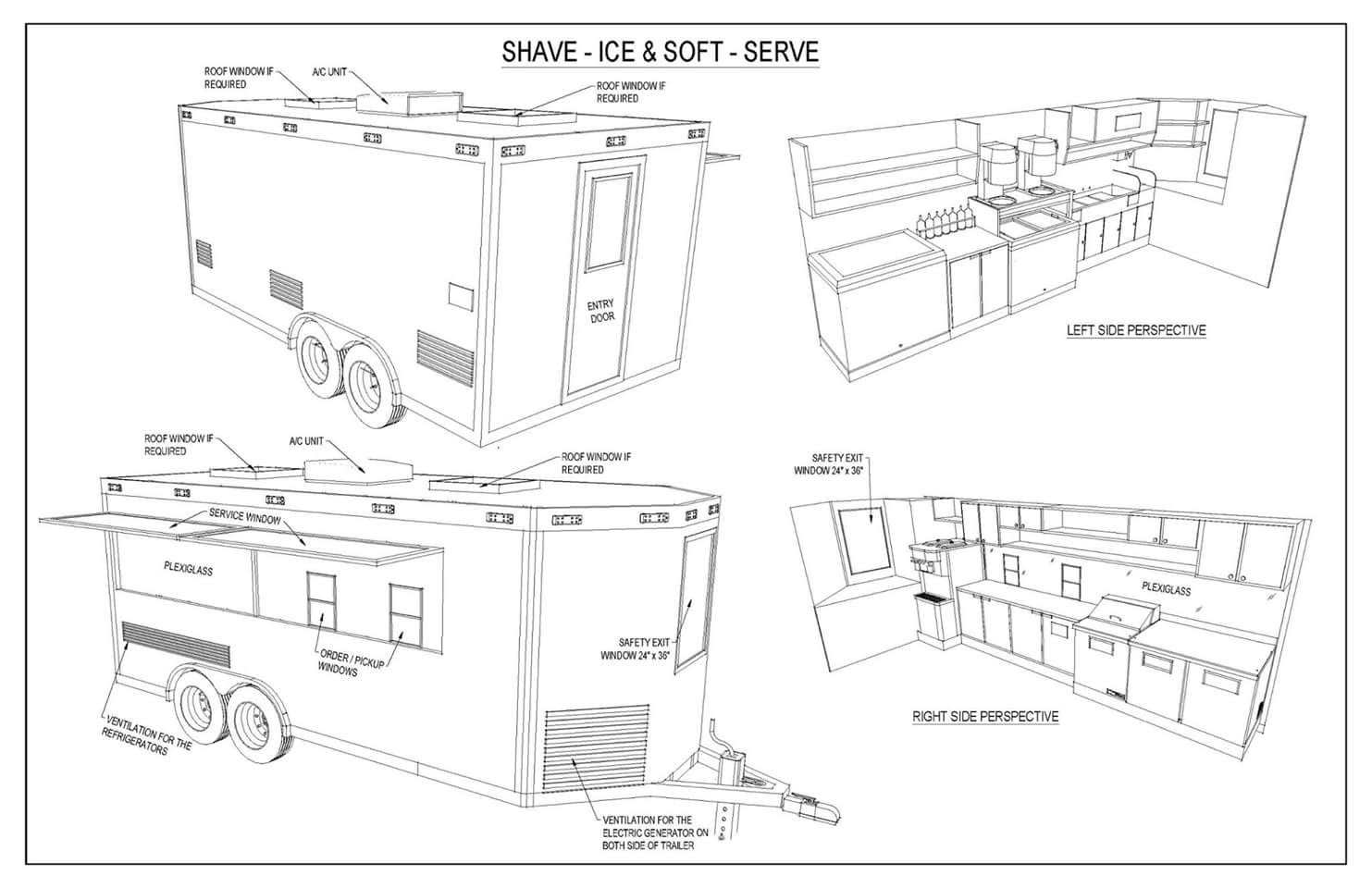 Food Trucks &Trailer Plans