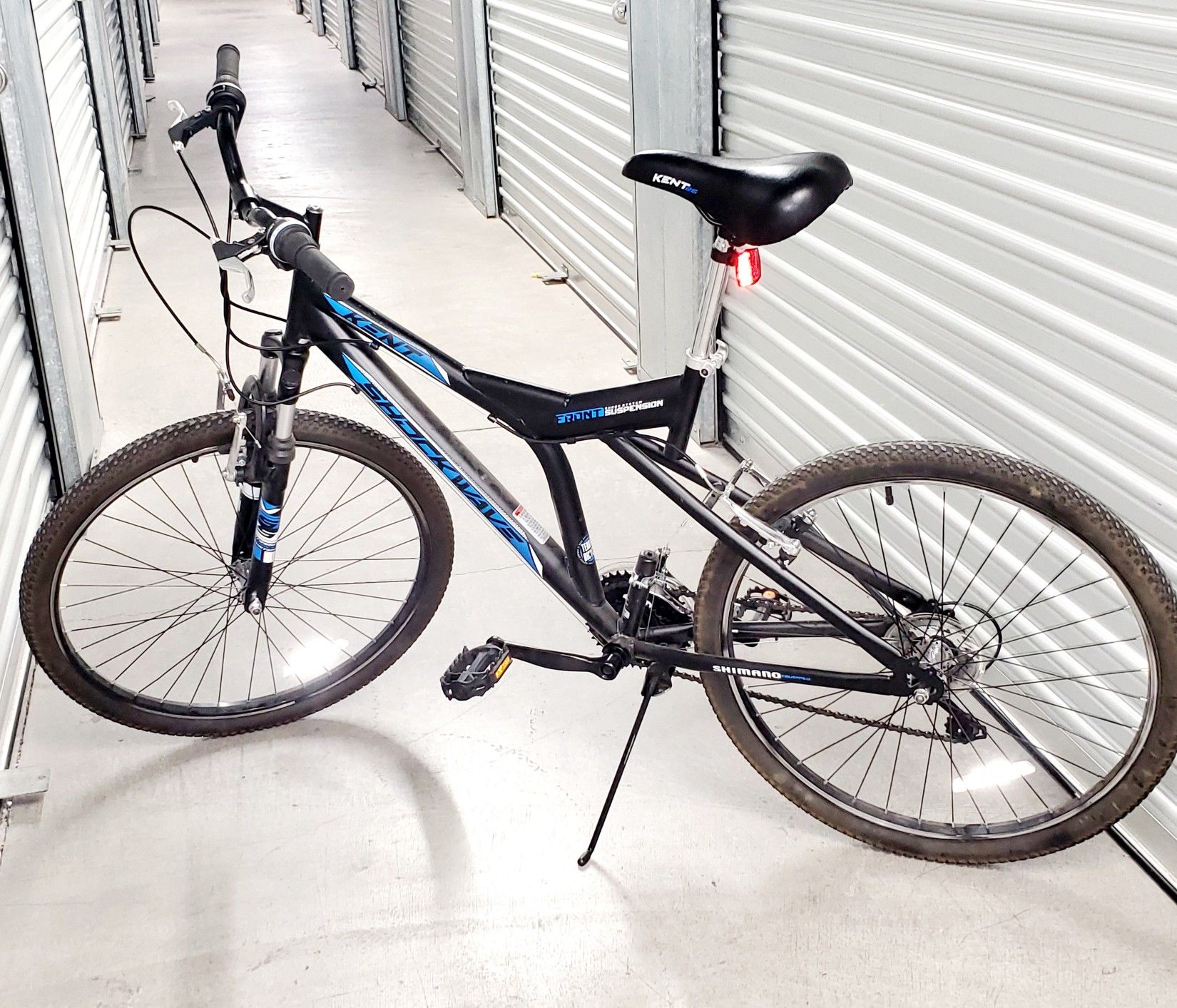 Kent 26" Mountain Bike 21 Speed Front Suspension Shockwave...UNISEX NEW CONDITION...