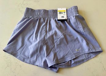 Nike Women’s One Dri-FIT Ultra High-Waisted 3" Shorts DX6014-519 Brief Lined New