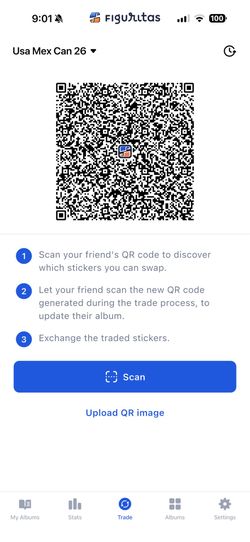 FIFA Panini Sticker Exchange