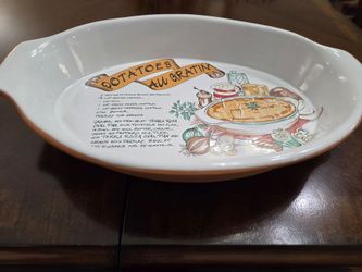 Ceramic casserole dish