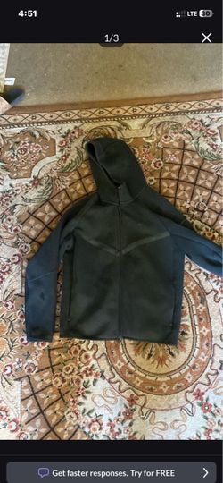 black nike tech hoodie