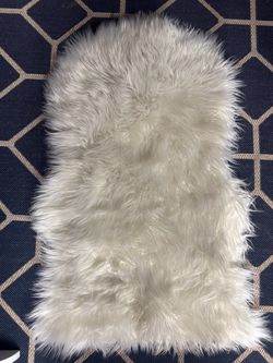 Fake Fur Chair Cover or Rug