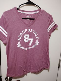 Aeropostale Sport 87 V-Neck T-Shirt
