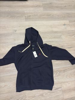 Navy blue Polo zip up ralph lauren