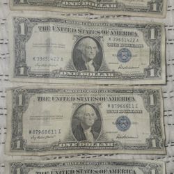 $1 Blue Seal Silver Certificate 