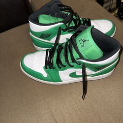 Air Jordan 1 Mid (Lucky Green) Size 12