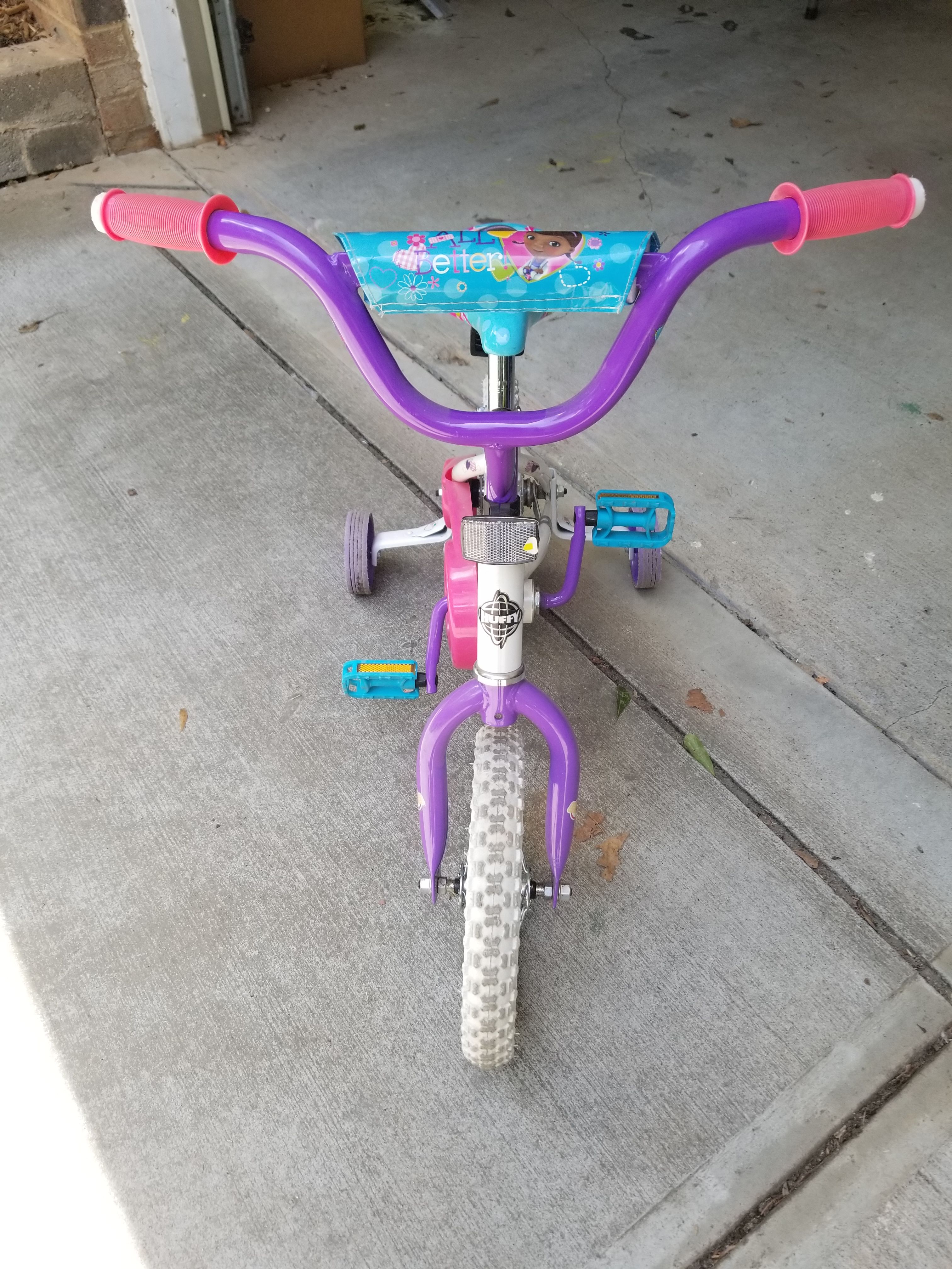 Doc McStuffin Bike $15