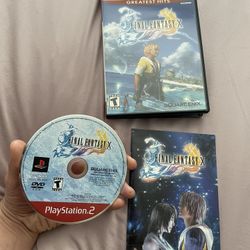 Final Fantasy X, X2 - $15 Each