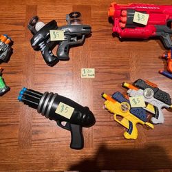 Nerf Guns And Other Blasters