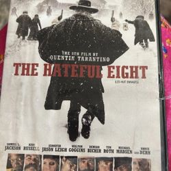 The Hateful Eight (DVD, 2016, Canadian)
