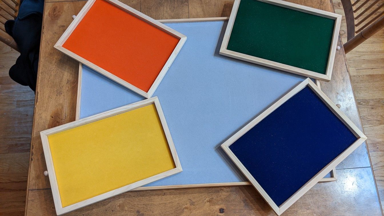 Wooden Puzzle Board And Puzzle