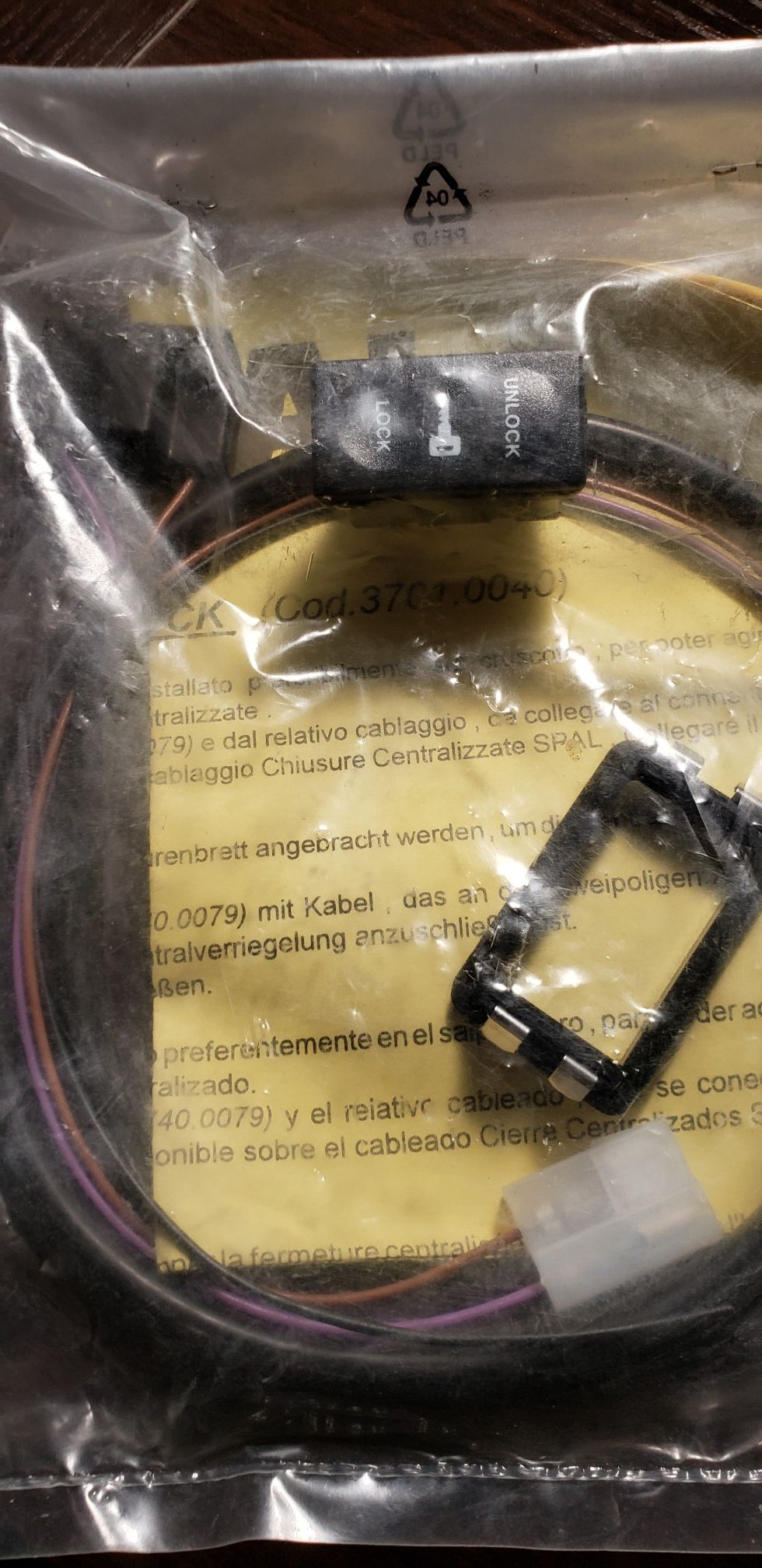 Spal automotive switch kit