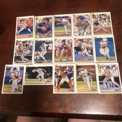 1991 Baseball Mets Team Collection Cards $1 Each Or $12 For All 