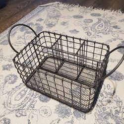 Small metal basket
