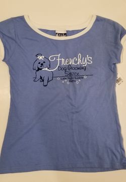 New Blue Dog Tee Shirt