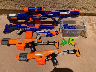 Nerf blasters (lot #6). Elite