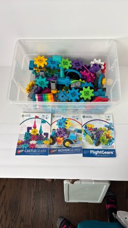 Gear Toy Sets- Castle, Car, Plane