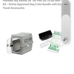 Large Travel Dog Crate 