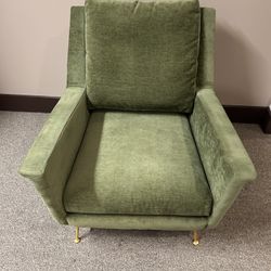 West Elm Olive Chair 